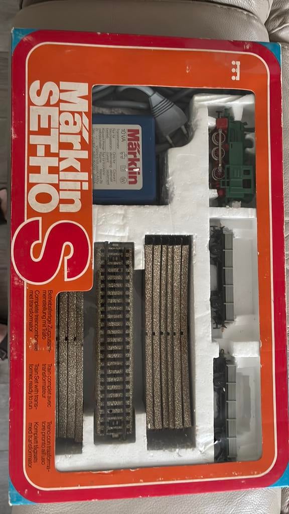 Märklin H0 Startset – Klassieke Modeltrein met Rails, Hobby en Vrije tijd, Modeltreinen | Overige schalen, Ophalen, Zo goed als nieuw