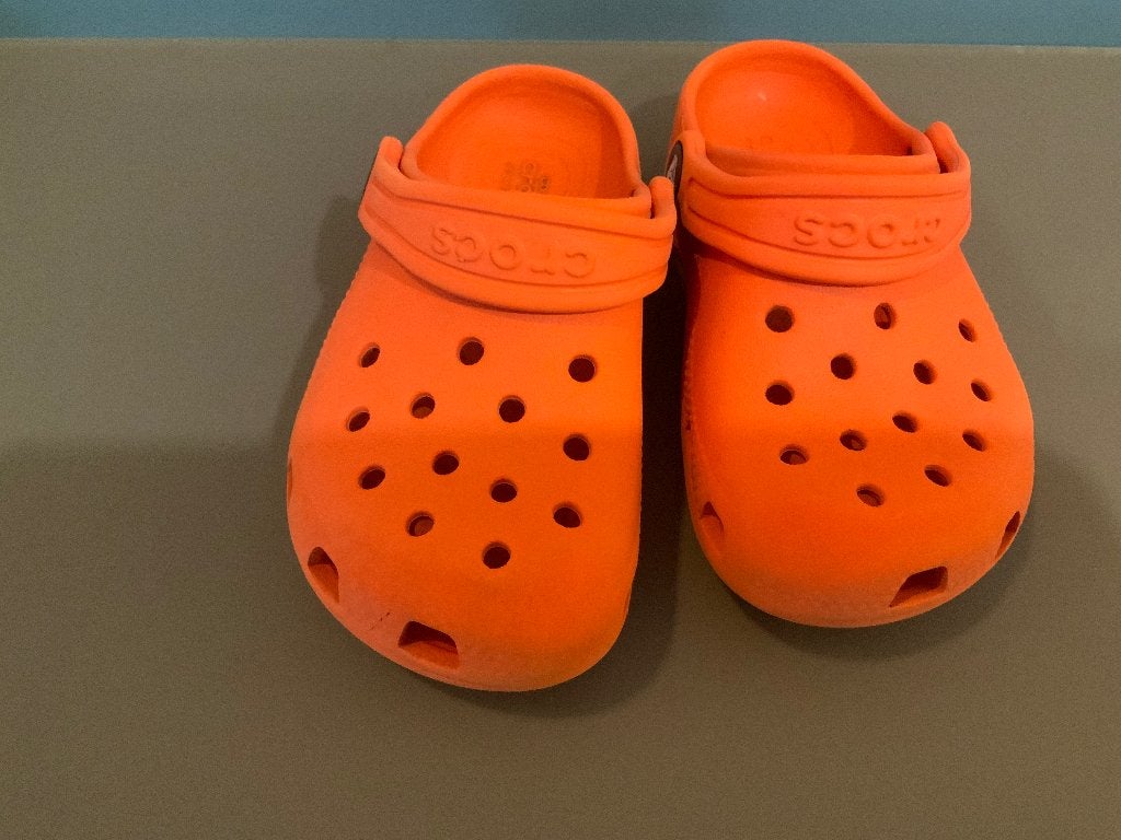 Oranje Crocs sandalen, Ophalen, Crocs, Jongen of Meisje, Schoenen
