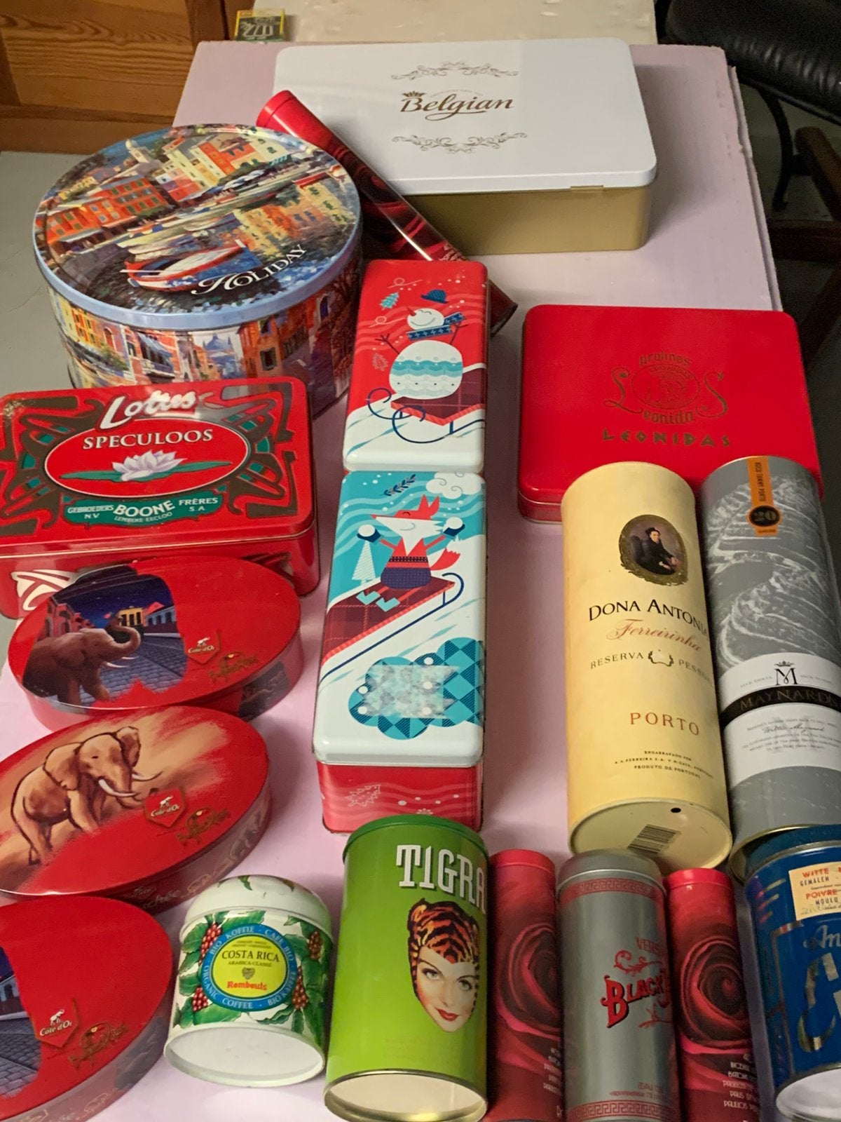 59 verschillende blikken dozen, Enlèvement, Utilisé, Autres marques