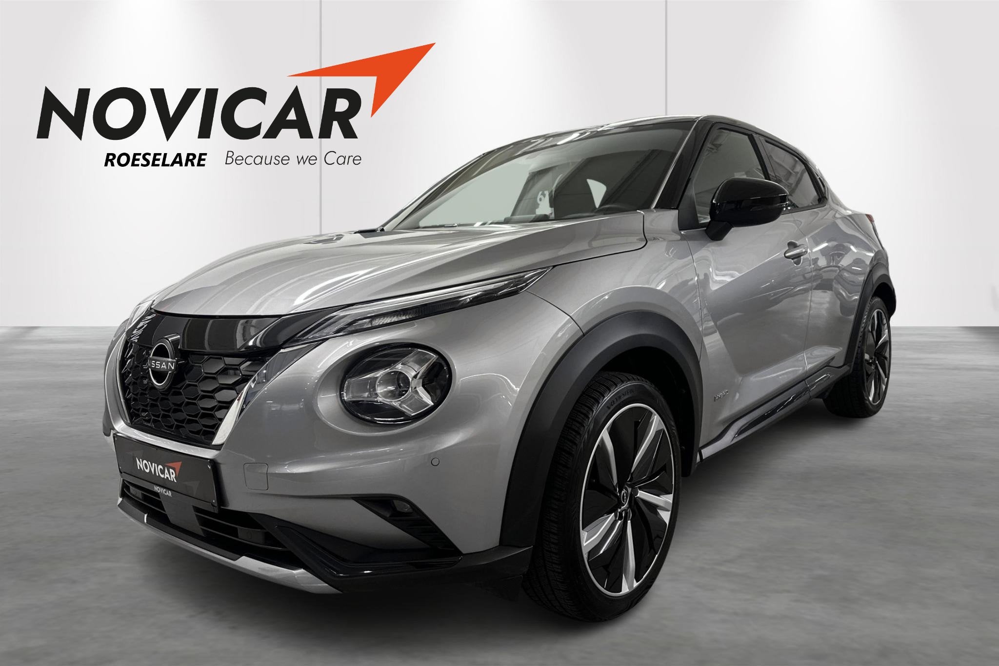 Nissan Juke 1.6 Hybrid 145 N-Design (automatique), Autos, Argent ou Gris, 750 kg, 109 g/km, 5 portes