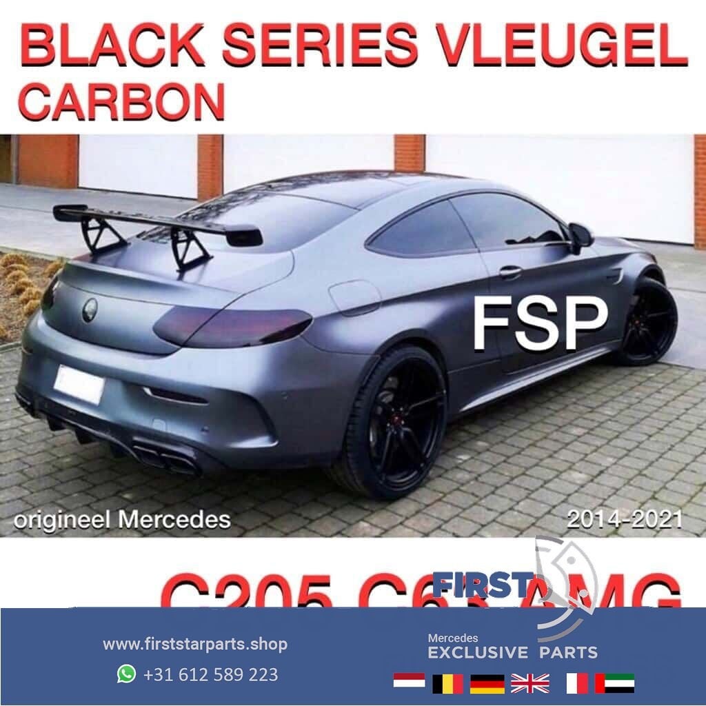W205 C205 COUPÉ C43 C63 AMG BLACK SERIES CARBON VLEUGEL Merc, Arrière, Haillon arrière, Utilisé, -