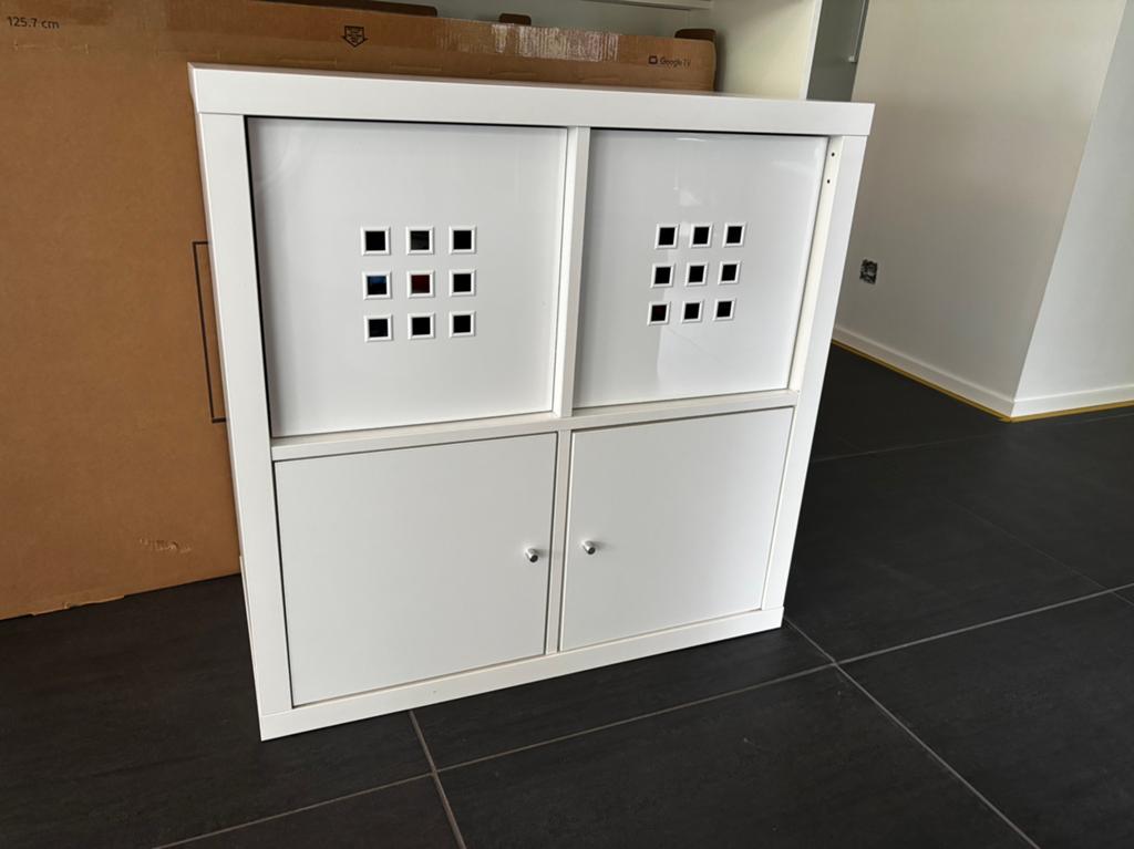 Kallax 2x2 - 3 stuks - gereserveerd, Huis en Inrichting, Ophalen, Gebruikt