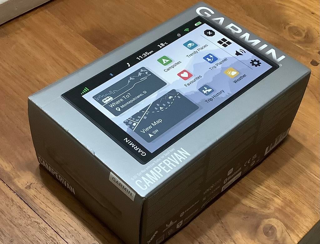 Gps GARMIN CAMPERVAN, Ophalen of Verzenden, Zo goed als nieuw