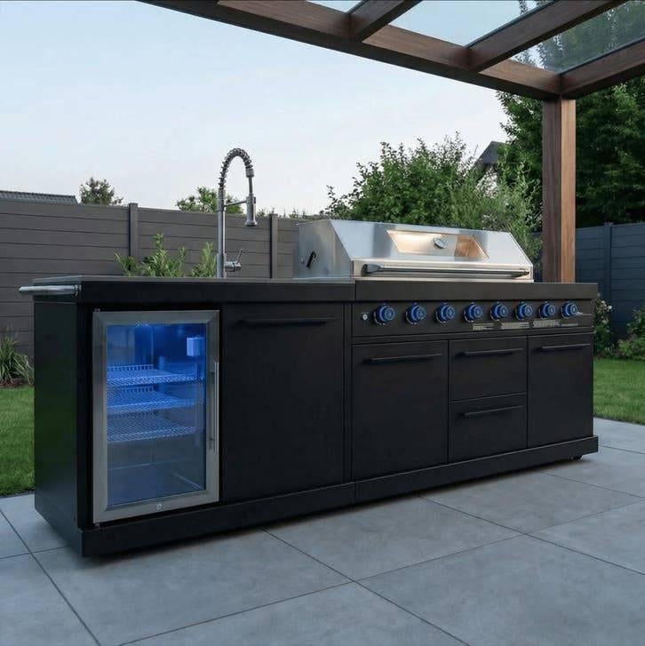 Buitenkeukens | BBQ, Koelkast, Spoelbak & Kraan, Tuin en Terras, Ophalen of Verzenden