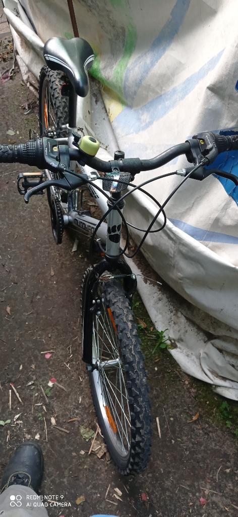 Jongensfiets Mountainbike 24 inch, Fietsen en Brommers, Ophalen, Velgrem, Versnellingen, Gebruikt