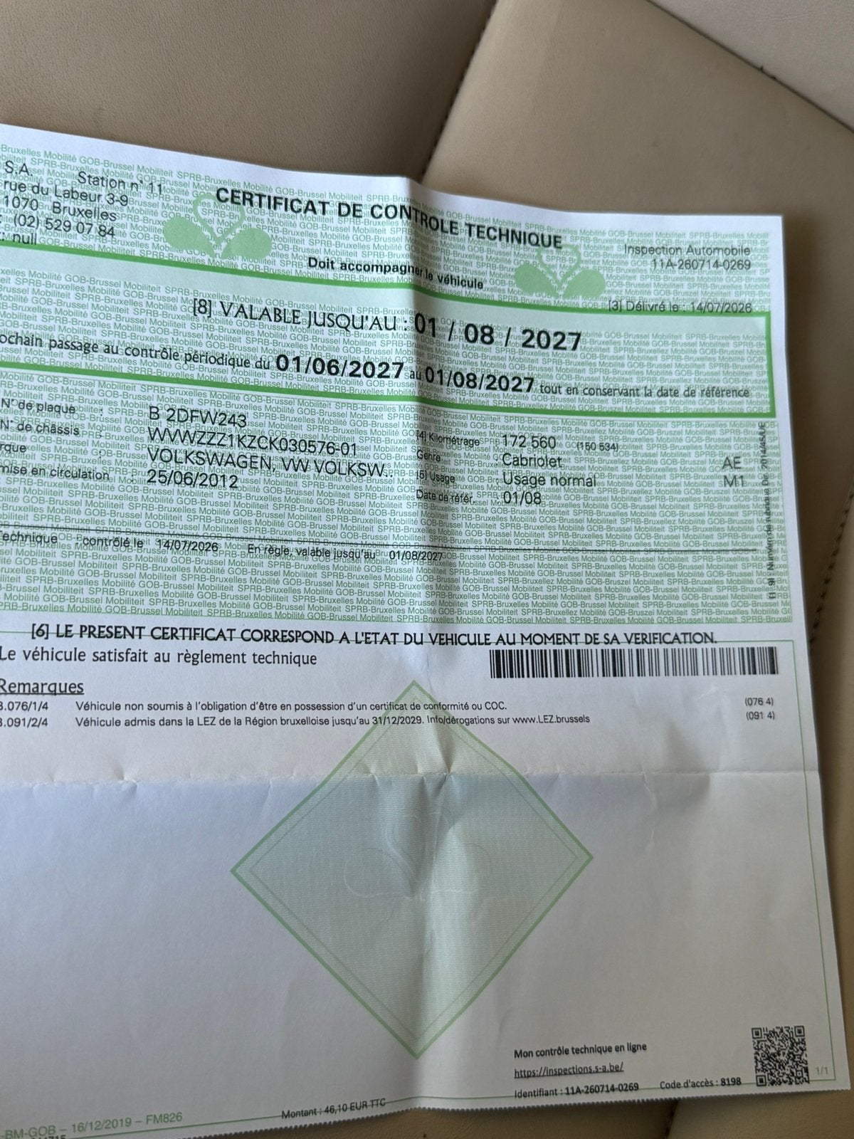 Golf 6 cabriolet, Autos, Cuir, Achat, Beige, Cabriolet