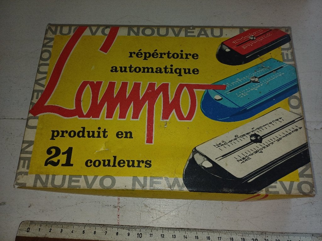 Vintage nieuw bureauaccessoire uit 1970 en verpakking, Ophalen of Verzenden