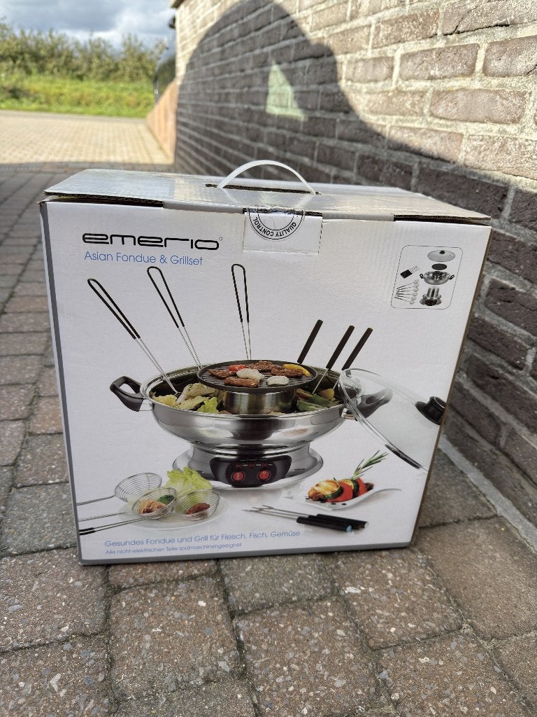 Emerio fondueset, Elektronische apparatuur, Ophalen, Nieuw, Fondueset