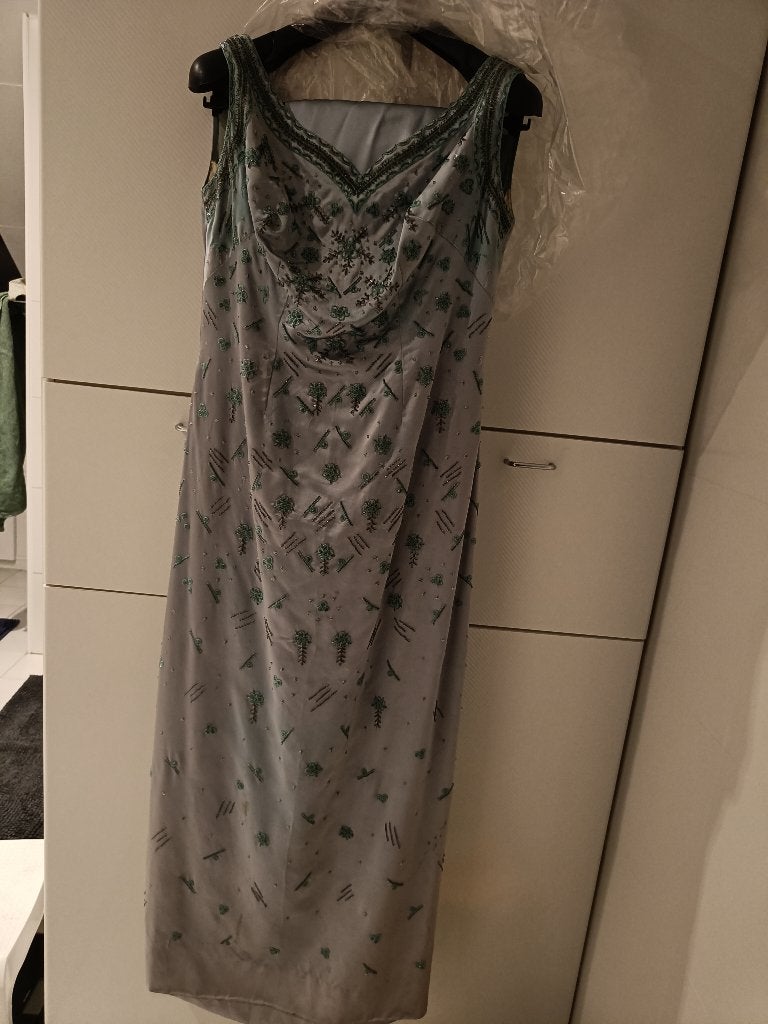 Galajurk vintage, Galajurk, Blauw, Ophalen of Verzenden, Gedragen