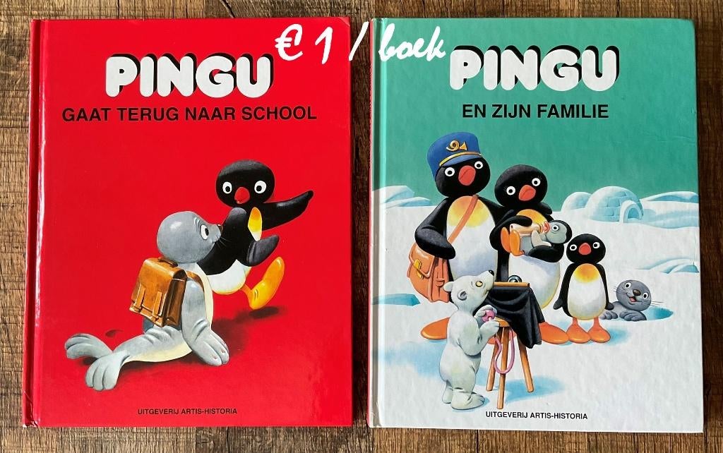 2 Pingu kinderboeken, Ophalen of Verzenden, Zo goed als nieuw