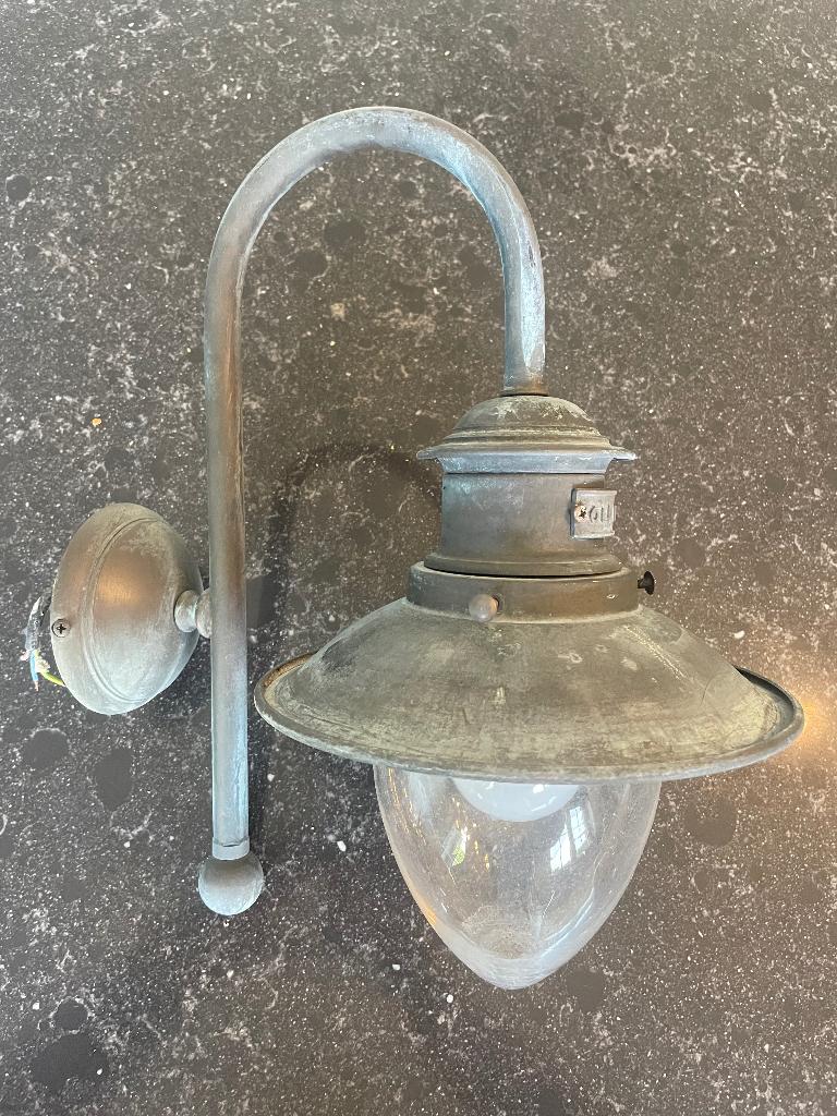 Buitenlamp, Ophalen, Gebruikt, Staal, Netvoeding