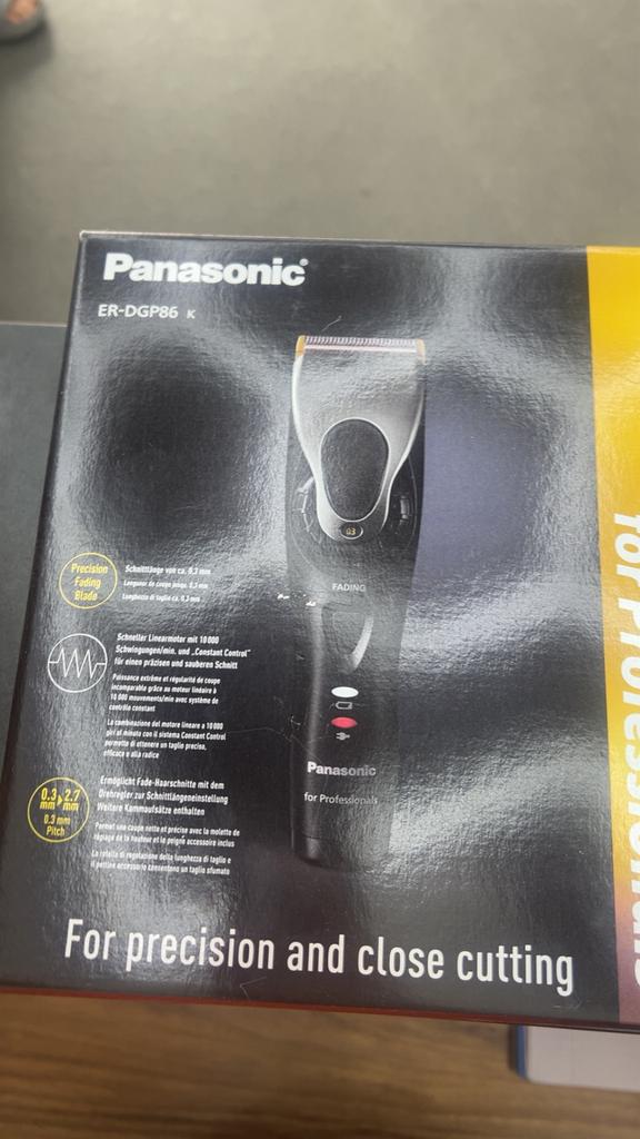 Panasonic tondeus dgp86, Enlèvement ou Envoi, Neuf, Tondeuse