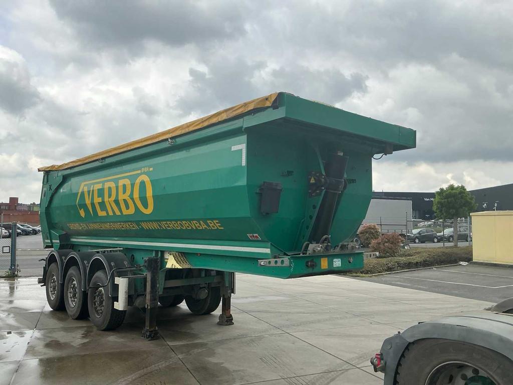 Remorque basculante Kässbohrer DL TI 3 essieux, Autos, Entreprise, Autres carburants, Achat, Remorques et Semi-remorques