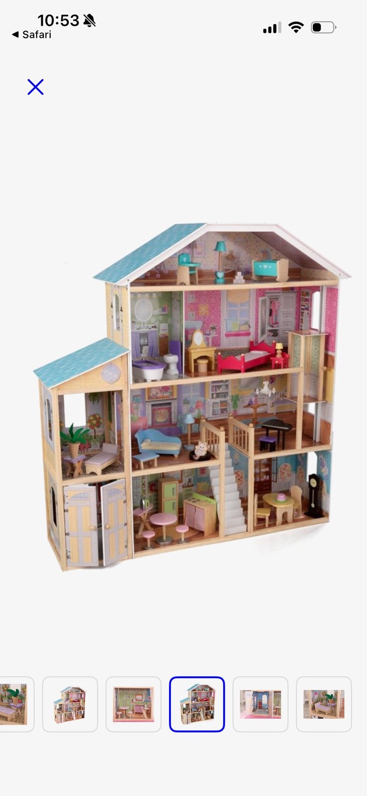 Kidkraft - Majestic mansion, Enfants & Bébés, Jouets | Maisons de poupées, Comme neuf, Maison de poupées, Enlèvement