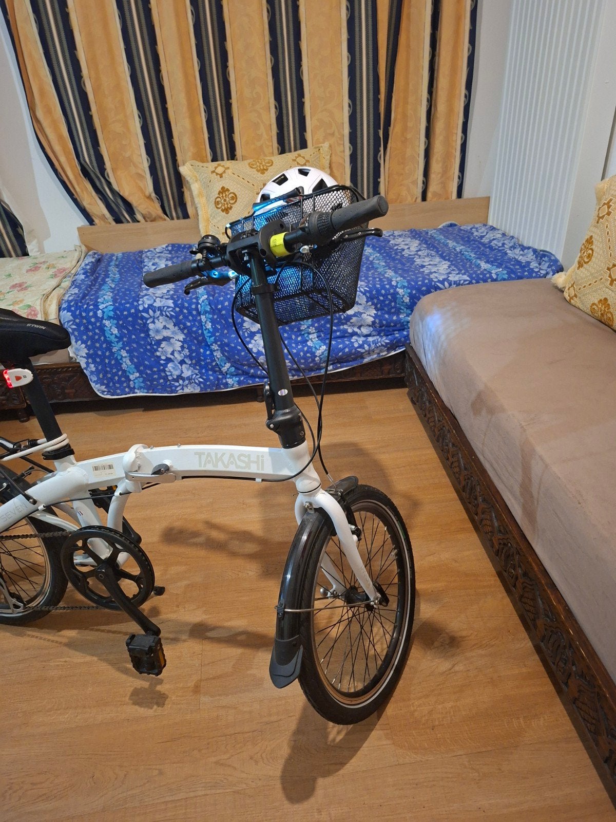 vélo pliant., Fietsen en Brommers, Fietsen | Driewielfietsen, Ophalen, Zo goed als nieuw, Velgrem, Takashi