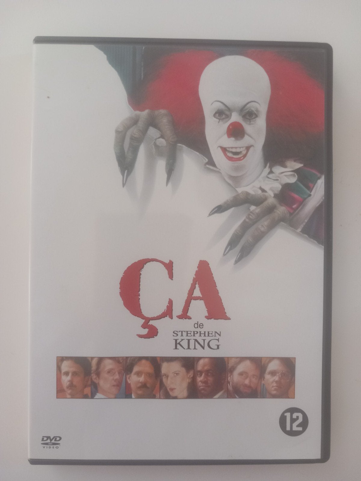 Dvd It van Stephen King (Horrorfilm: Eerste Versie), Ophalen of Verzenden