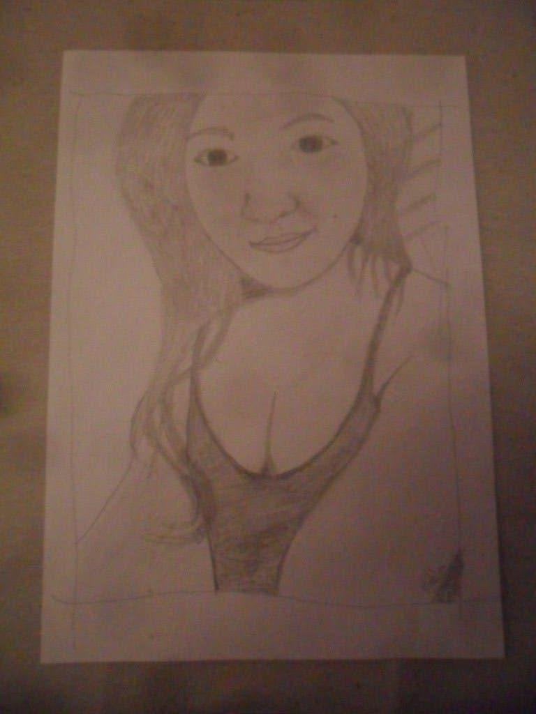 Filipino woman, Antiquités & Art, Art | Dessins & Photographie, Enlèvement, Dessin, Dessin au crayon, Original