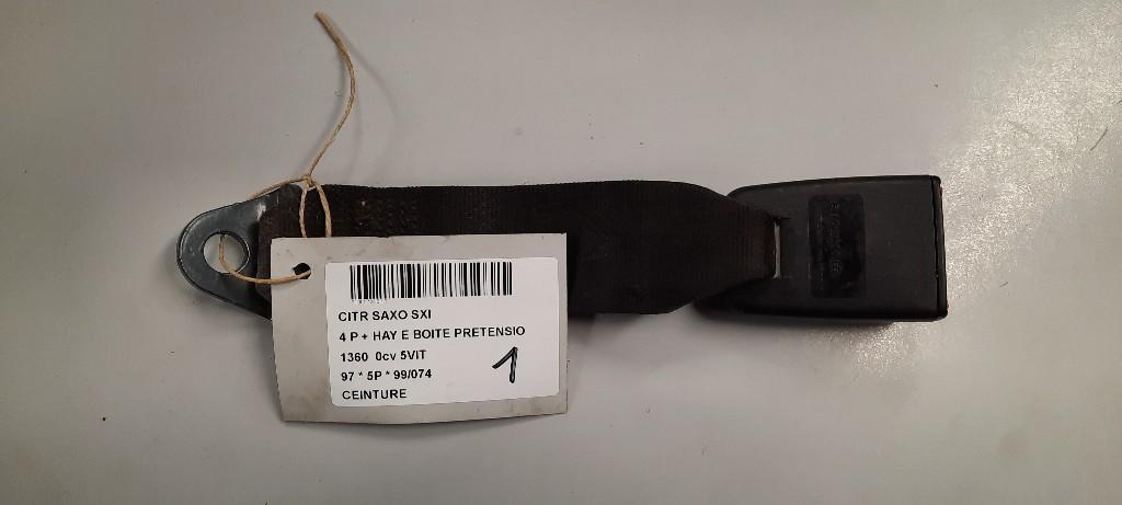CEINTURE Citroën Saxo (01-1996/12-2004) (6502611F5), Autos : Pièces & Accessoires, Citroën, Mevr. I. Hauben, Utilisé, Rue de l'Espoir 34 34
4030  GRIVEGNÉE, BE