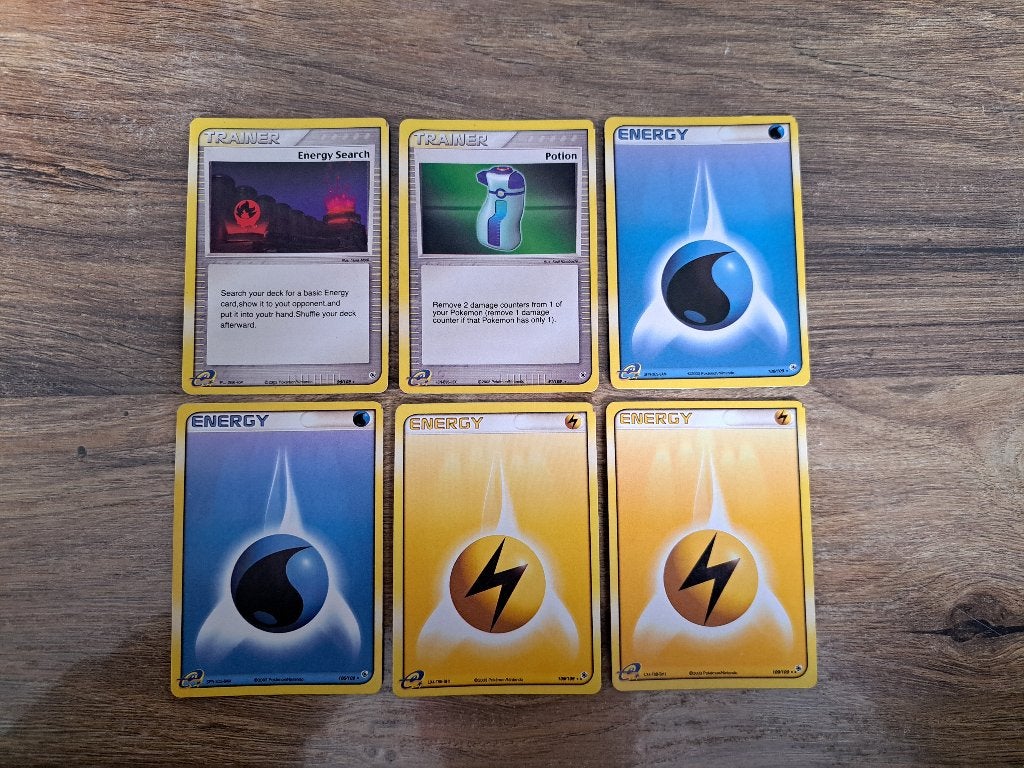 Pokémon Ruby & Sapphire set (juli 2003), Ophalen of Verzenden, Zo goed als nieuw, Meerdere kaarten