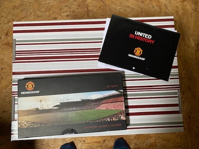 voetbal manchester united, Verzamelen, Ophalen of Verzenden, Nieuw, Overige typen