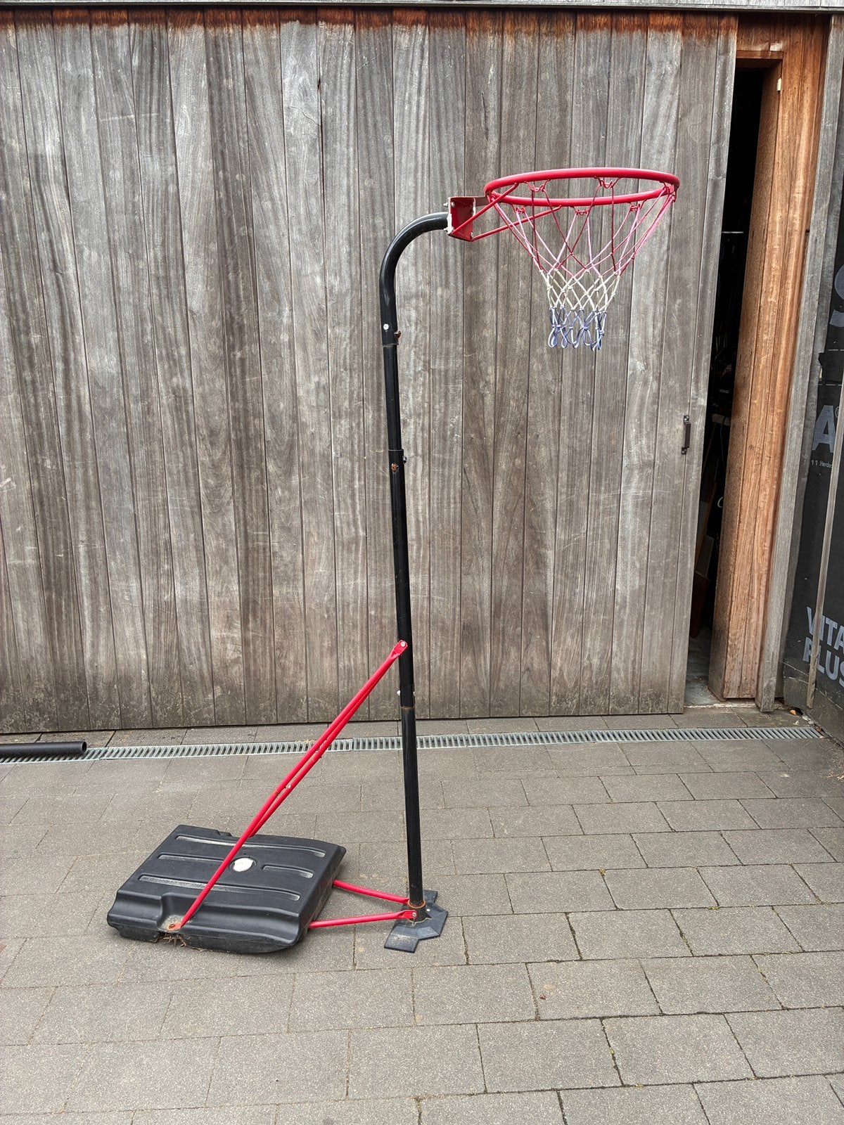 Basketbalring, Ophalen, Gebruikt