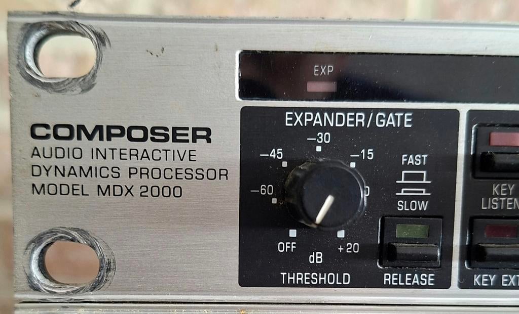 Behringer Composer model MDX 2000, Ophalen