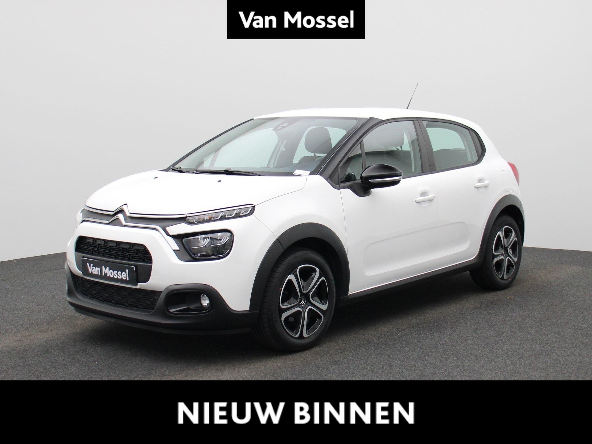 Citroën C3 1.2 PureTech 82 S&S MAN Feel, Auto's, Voorwielaandrijving, 96 g/km, Wit, 5 deurs