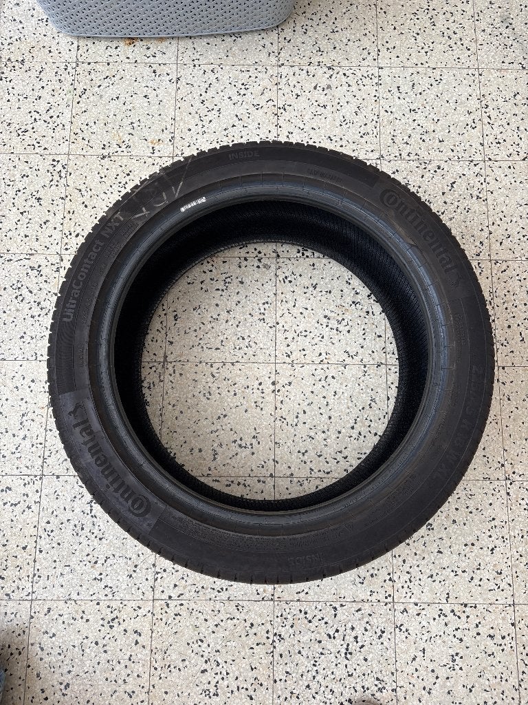 Pneu Continental ultra contact 225/45R1895w, 18 inch, Gebruikt, Band(en), Ophalen