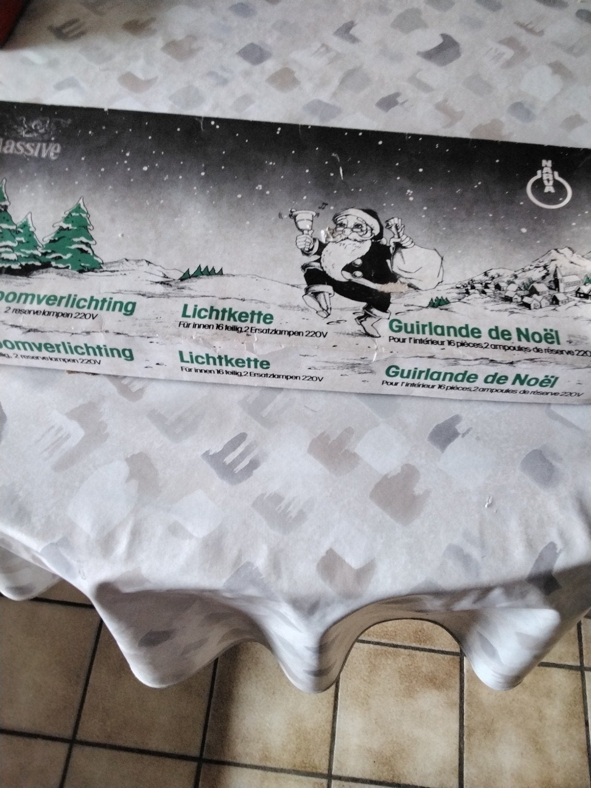 oude kerstlampjes  in originele doos, Enlèvement ou Envoi