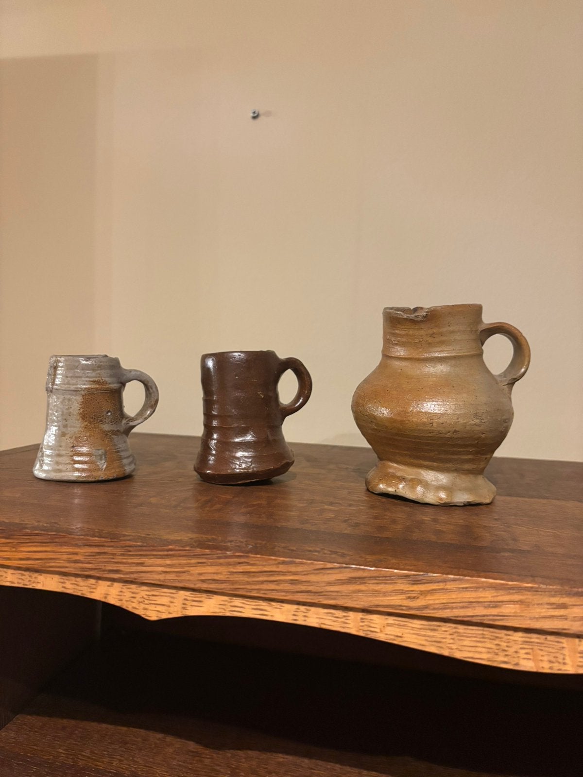 Magngique trio de potterie de Raeren, Enlèvement ou Envoi