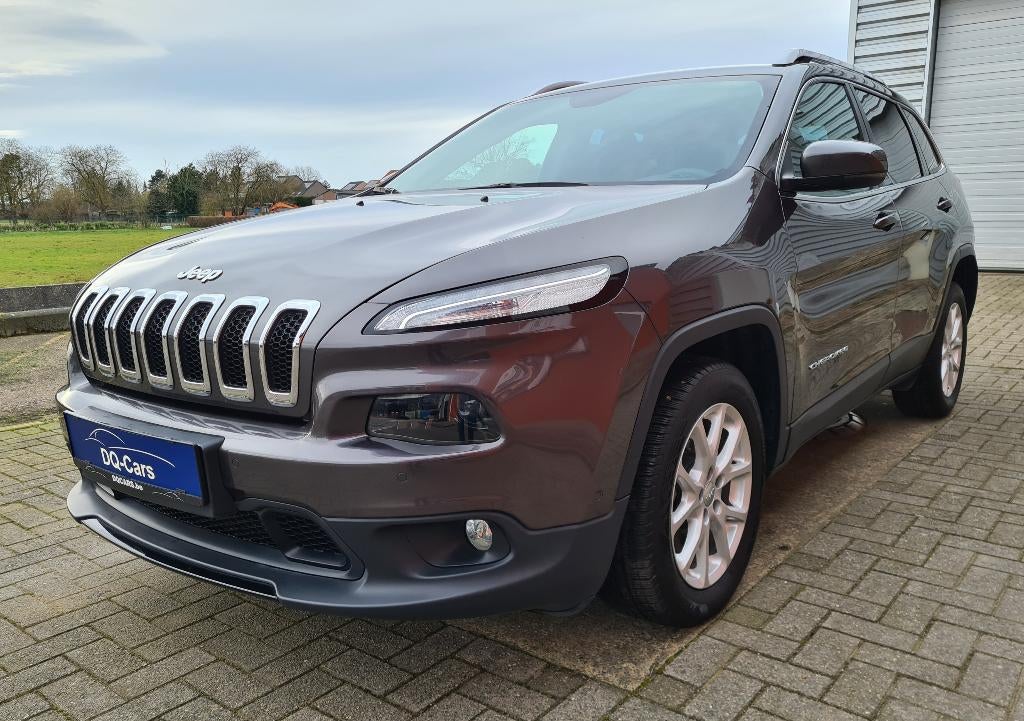 Jeep Cherokee Longitude - 22.000 km, Autos, Cuir, Argent ou Gris, Achat, Euro 6