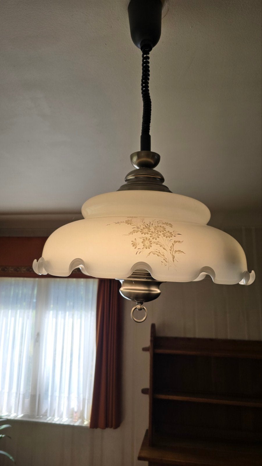 Glazen hanglamp, Huis en Inrichting, Ophalen