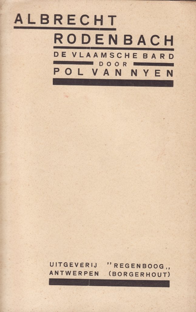 Albrecht Rodenbach – Dietsche kwestie, Boeken, Ophalen of Verzenden, Gelezen