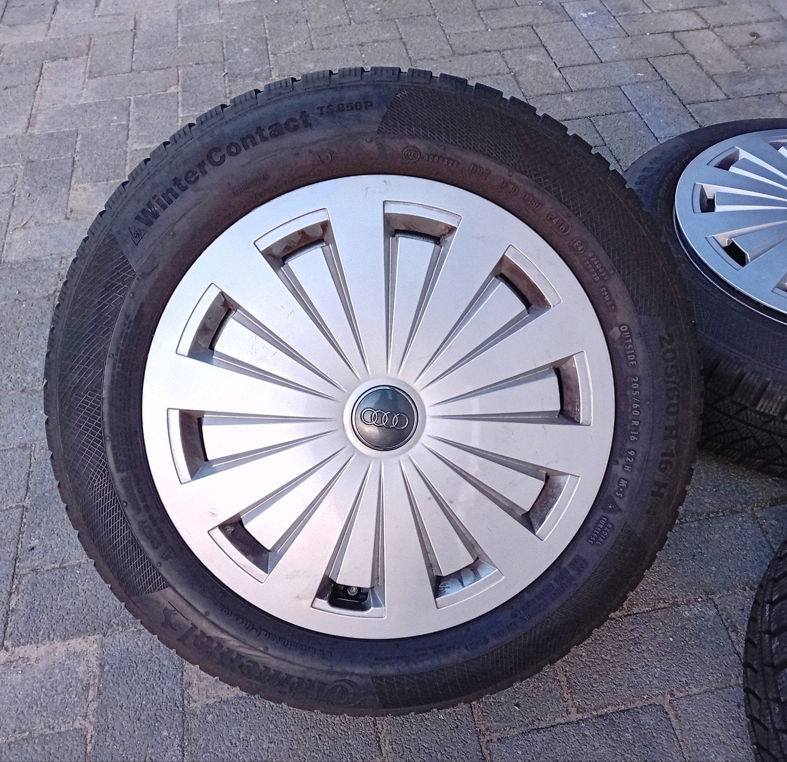 Winterbanden velgen alu Audi A4 B9 5x112 16inch 7mm 🌧❄️, Ophalen, Gebruikt