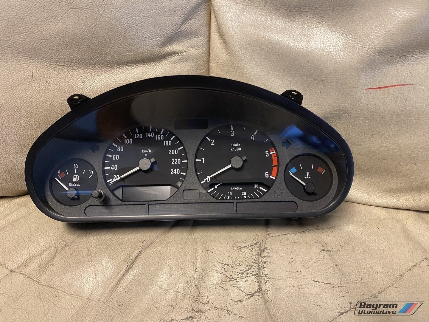 Bmw E36 tellerbak 325tds tacho 6211- 8379814 cluster 3-serie, -, Utilisé, -, Enlèvement ou Envoi