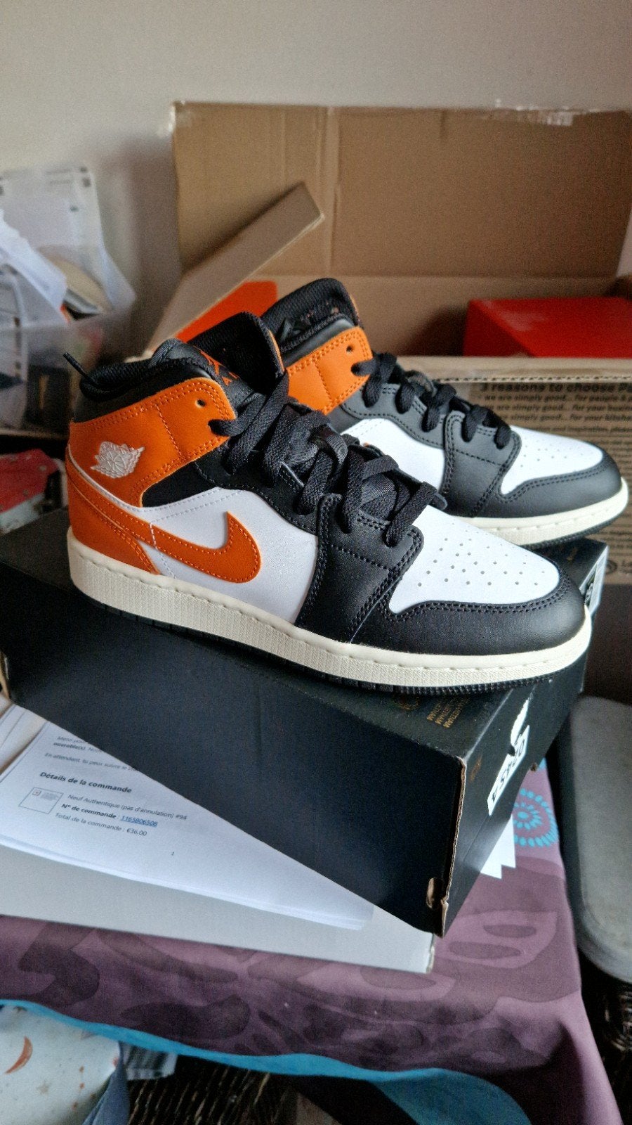 Nike air Jordan 1 Taille 38 ou 38,5, Blanc