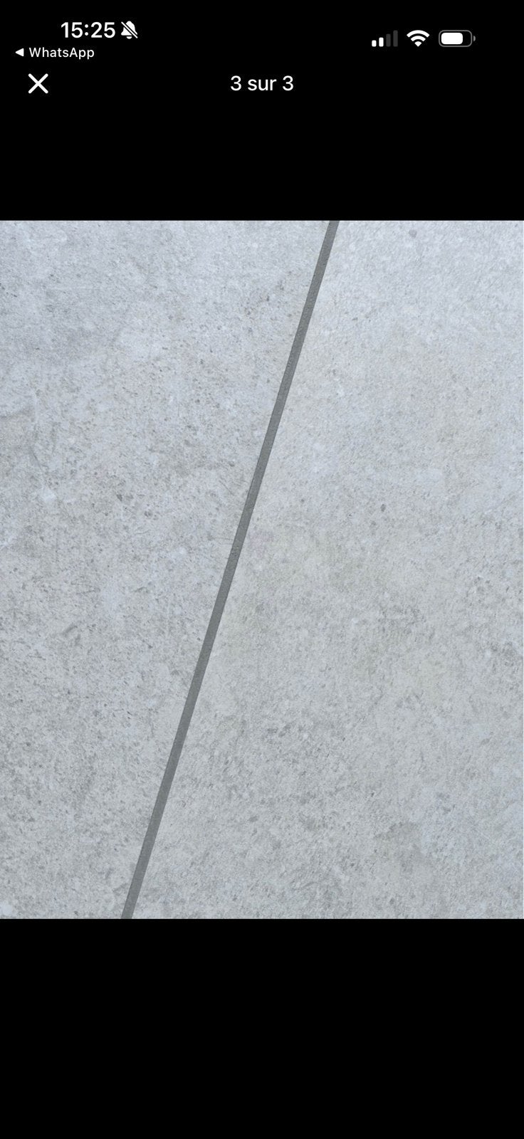 23,5 m carrés de carrelages rectifiés 90x90, emballé, Enlèvement, Comme neuf