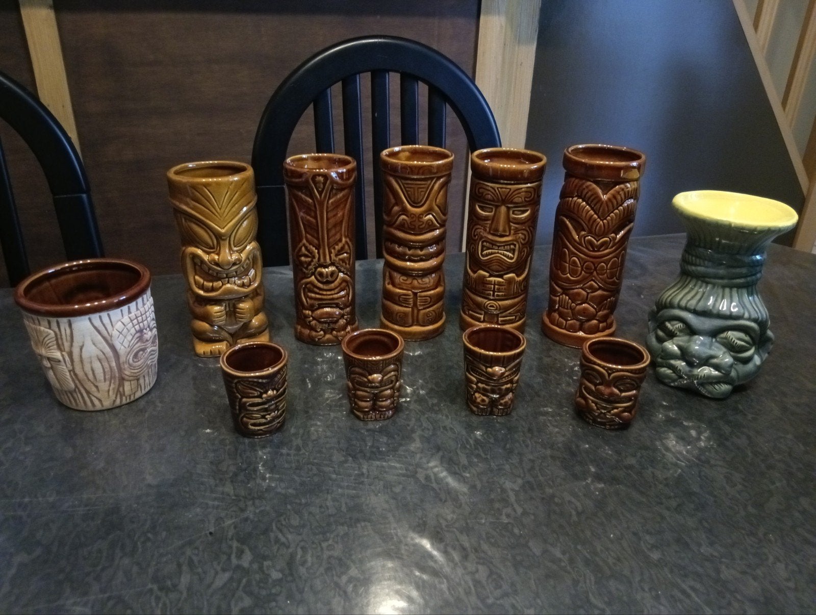tiki mugs verschillende, Ophalen of Verzenden