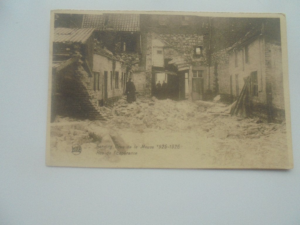 seraing -crue 1925 -quai de l'espérance, Collections, Cartes postales | Belgique, Envoi, 1920 à 1940, Non affranchie, Liège