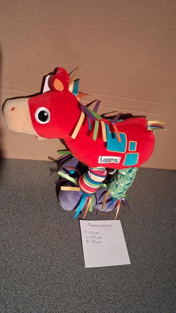Speelgoedpaard Lamaze en doekje, Ophalen of Verzenden, Nieuw, Overige typen
