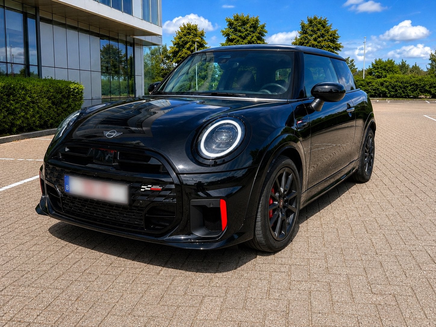 MINI-JCW, Automaat, Zwart, Zwart, Leder