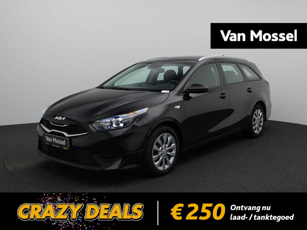KIA cee'd Sportswagon 1.0 T-GDi 100Pk Pure | Navigatie | App, Auto's, Stof, Gebruikt, Zwart, 600 kg