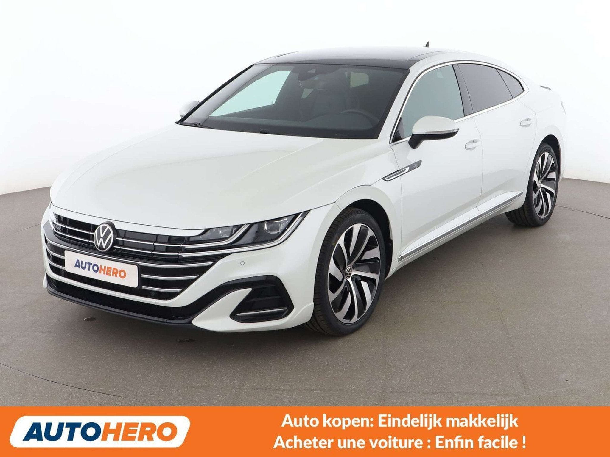 Volkswagen Arteon 1.4 eHybrid R-Line (automatique), Autos, Volkswagen, 218 ch, 5 portes, Automatique, Blanc