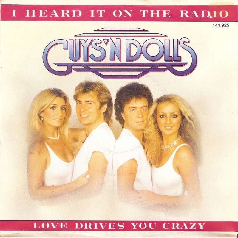 single Guys and Dolls - I heard it on the radio, Enlèvement ou Envoi, 7 inch, Comme neuf, Pop