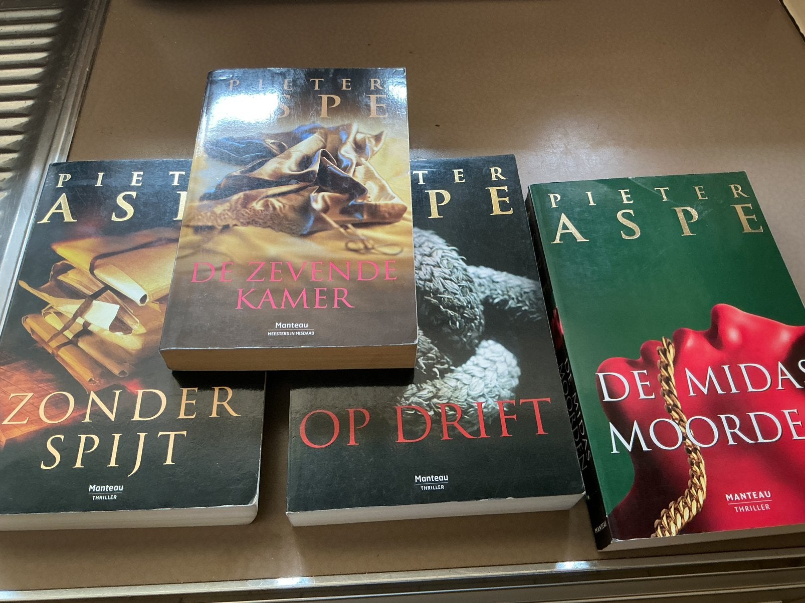 Pieter  Aspe, Boeken, Ophalen, Zo goed als nieuw