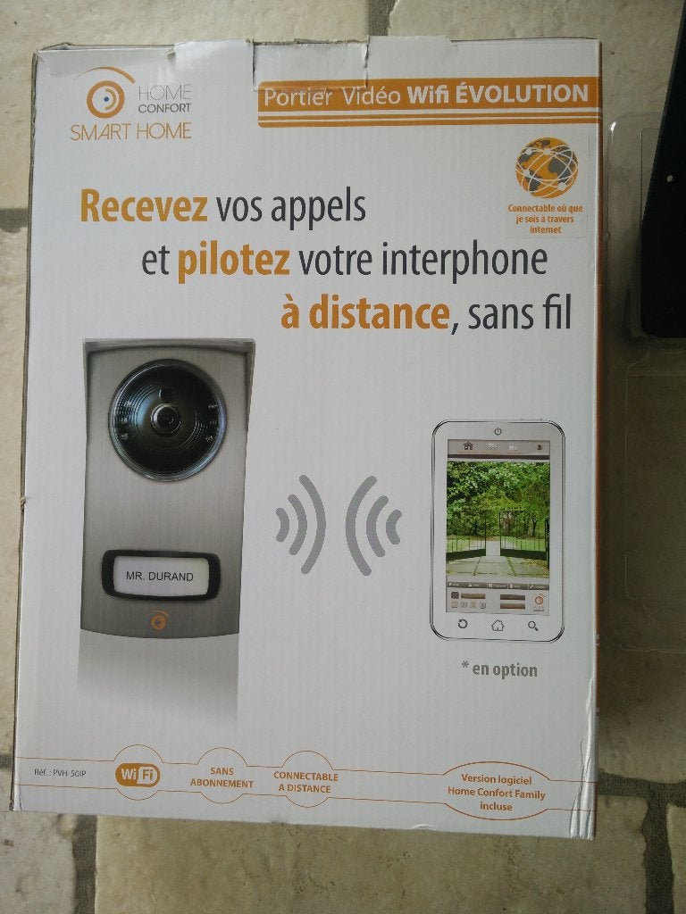 Interphone neuf, Enlèvement