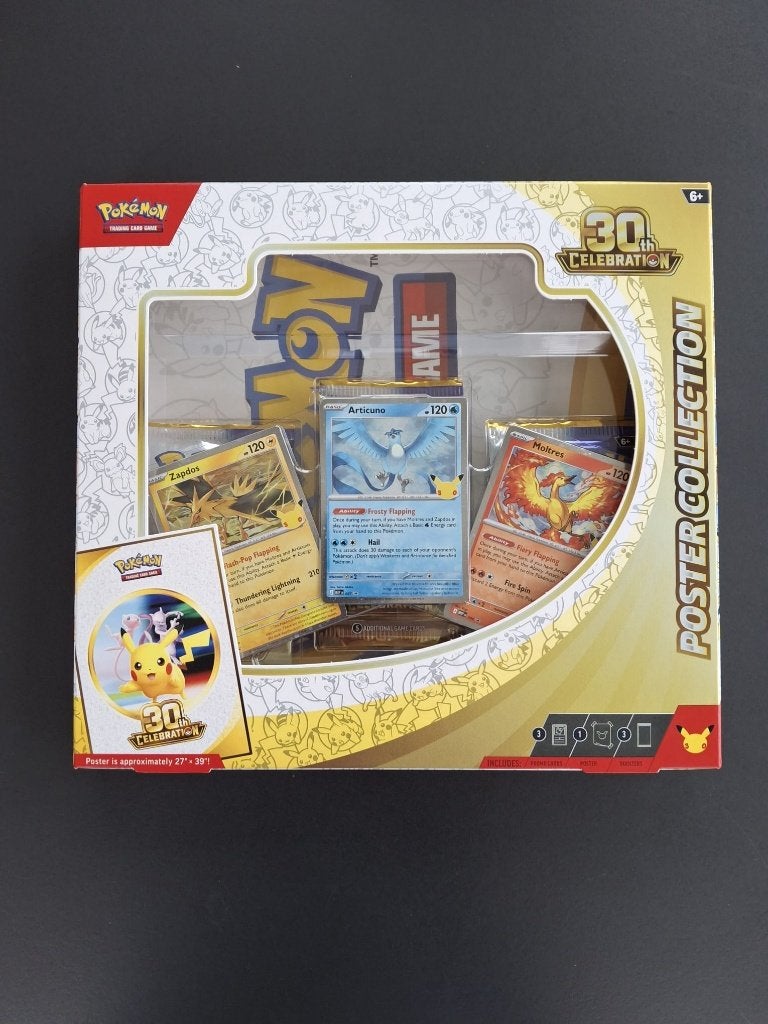 Pokémon 30th Celebration Poster Collection, Hobby en Vrije tijd, Ophalen, Nieuw, Meerdere kaarten