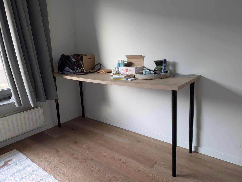 Tafel IKEA 200 x 60 CM - hoogte zelf in te stellen, Huis en Inrichting, Bureaus, Ophalen