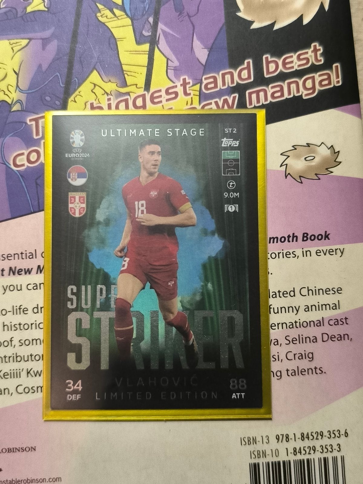 Topps Match Attax Euro 2024 – Dušan Vlahović Limited Edition, Ophalen