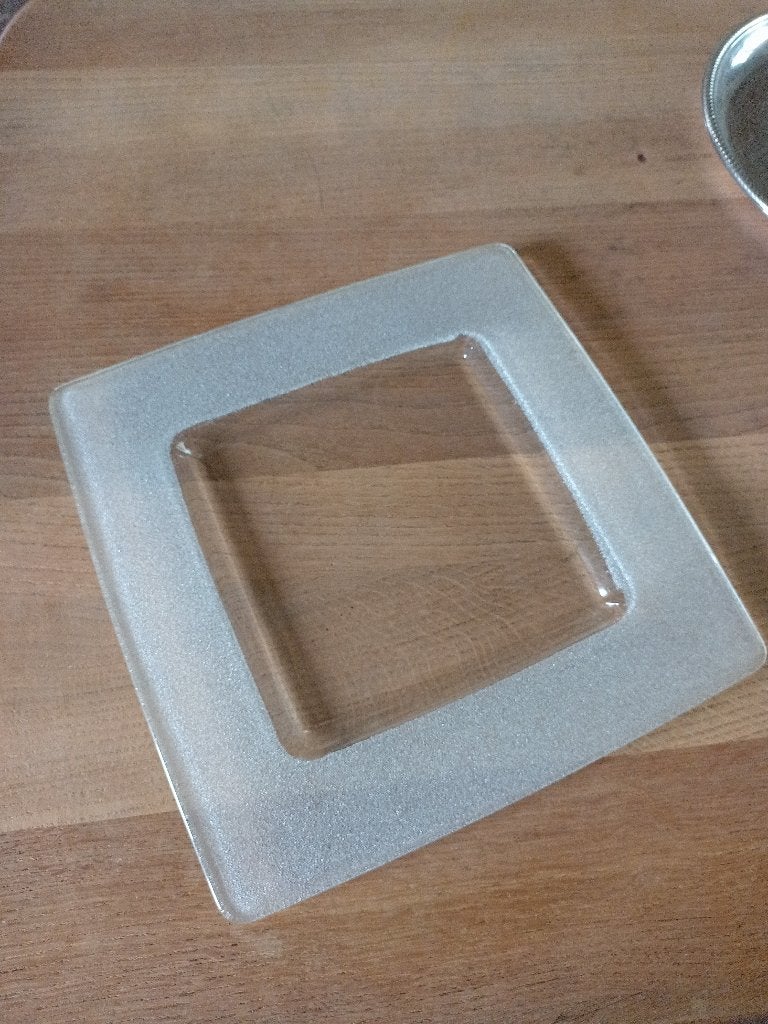 Onderborden, Huis en Inrichting, Ophalen, Zo goed als nieuw, Glas, Bord(en)